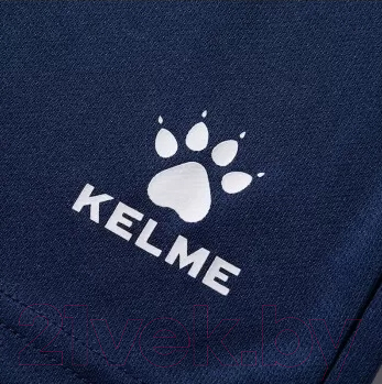 Футбольная форма Kelme Short-Sleeved Football Suit / 8251ZB1002-405 (S, голубой/темно-синий)
