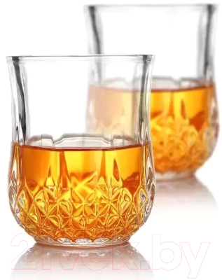 Набор для виски AMIRO ABS-202W в деревянной шкатулке (2 стакана, 8 камней)