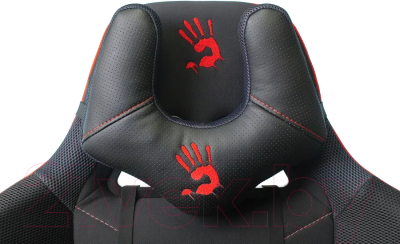 Кресло геймерское A4Tech Bloody GC-400 (черный/красный)