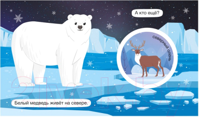 Изображение товара Развивающая книга ND Play Крутые крутилки. В зоопарке / 295113