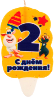 

Свеча для торта Чудо праздник, Буба / CC-74827-02-BB