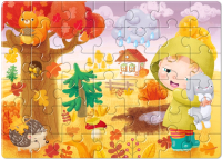 Пазл Baby Toys First Puzzle Времена года. Осень / 04161 (42эл) - 