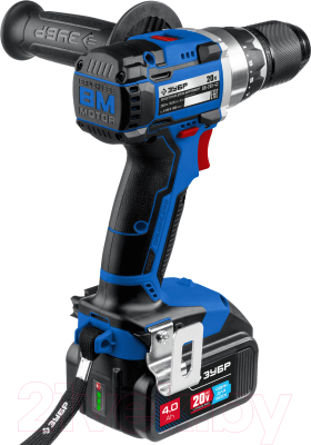 Изображение товара Аккумуляторная дрель-шуруповерт Зубр Профессионал / DB-201-42