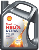 Моторное масло Shell Helix Ultra 5W40 / 550052679 (4л) - 