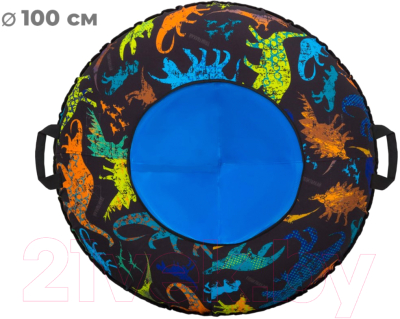 Изображение товара Тюбинг-ватрушка Тяни-Толкай 1000мм Dino (оксфорд, Норм)