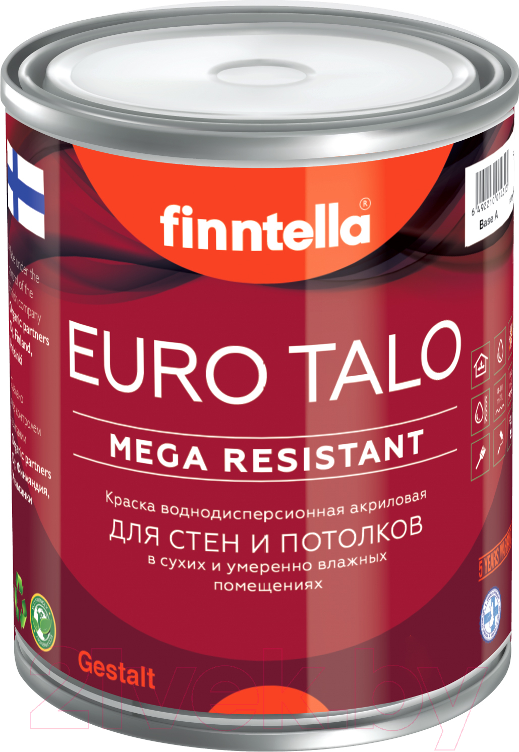 Краска Finntella Euro Talo Nevy F-04-1-1-FL001