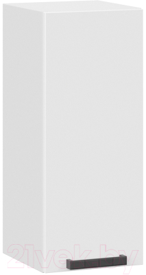 Шкаф навесной для кухни ТриЯ Детройт 1В3 исп. 2 (белый/белый глянец)