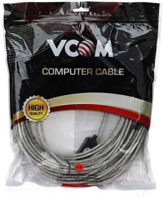 Удлинитель кабеля VCom VUS7049-25M