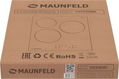 Электрическая варочная панель Maunfeld CVCE.453-BK