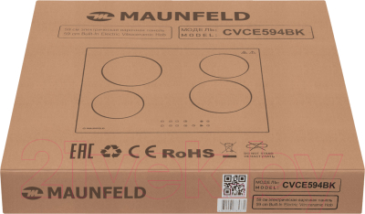 Электрическая варочная панель Maunfeld CVCE.594-BK