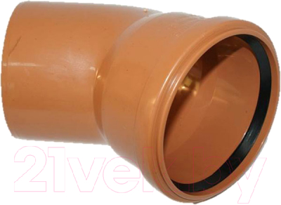 Изображение товара Отвод наружной канализации Armakan ПП 110/90o / KZPP-KL-110-005-W