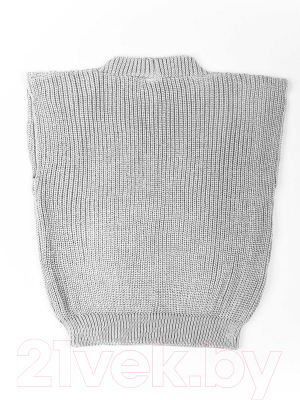 Жилет детский Amarobaby Knit / AB-OD21-KNIT10/11-134 (серый, р. 134)