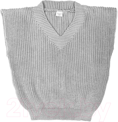 Жилет детский Amarobaby Knit / AB-OD21-KNIT10/11-134 (серый, р. 134)