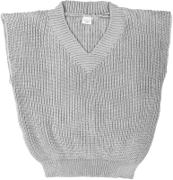 Жилет детский Amarobaby Knit / AB-OD21-KNIT10/11-140 (серый, р. 140) - 