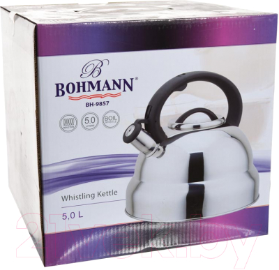 Чайник со свистком Bohmann BH-9857
