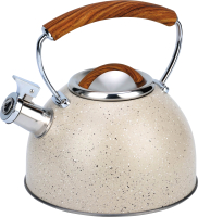Чайник со свистком Bohmann BH-9919 (светлый мрамор) - 