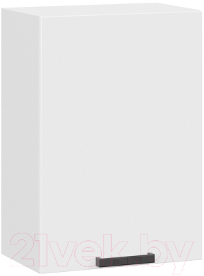 Шкаф навесной для кухни ТриЯ Детройт 1В5 исп. 2 (белый/белый глянец)