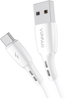 Кабель Vipfan X05 USB-Type-C (1м, белый) - 