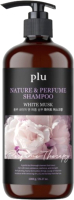 Шампунь для волос PLU Nature & Perfume Shampoo White Musk (1л) - 
