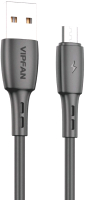 Кабель Vipfan X05 USB-Micro (2м, черный) - 