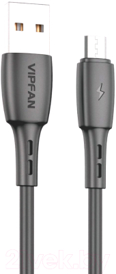 Кабель Vipfan X05 USB-Micro (2м, черный)