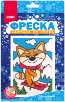

Набор для творчества Lori, Фреска. Картина из песка Резвый лыжник / Пз/ф-036