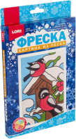 

Набор для творчества Lori, Фреска. Картина из песка Снегири / Пз/ф-039