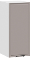Шкаф навесной для кухни ТриЯ Белладжио 1В3 (белый/софт капучино) - 