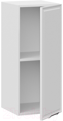 Шкаф навесной для кухни ТриЯ Белладжио 1В3 (белый/фон белый)