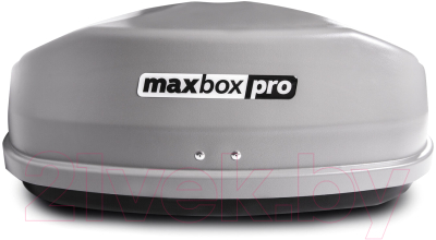 Автобокс MaxBox PRO 430 малый (серый, двустороннее открывание)