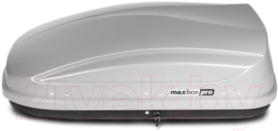 Автобокс MaxBox PRO 430 малый (серый, двустороннее открывание)