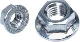 Гайка Starfix С фланцем М5 DIN 6923 / SMC1-66040-1000 (1000шт, оцинкованный) - 
