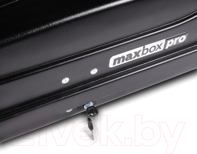 Автобокс MaxBox PRO 430 малый (черный, двустороннее открывание)