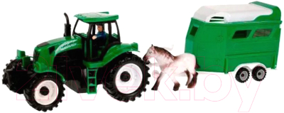 Трактор игрушечный Технопарк Счастливый фермер / 1805A415-R