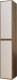 Шкаф-пенал для ванной Эстет Monaco Wood R 35x35x174.7 / ФР-00010690 - 