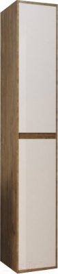 Шкаф-пенал для ванной Эстет Monaco Wood L 35x35x174.7 / ФР-00010689