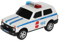 Автомобиль игрушечный Технопарк Lada 4x4 Urban Полиция / URBANBLACK-20PLAMB-WH - 