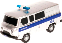 Радиоуправляемая игрушка Технопарк УАЗ 452 Полиция / 452-18RCL-POL-GY - 