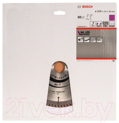 Пильный диск Bosch 2.608.640.447