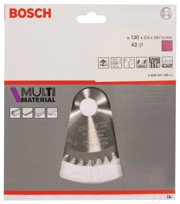 Пильный диск Bosch 2.608.641.195
