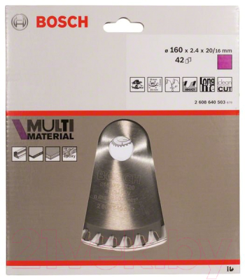 Пильный диск Bosch 2.608.640.503