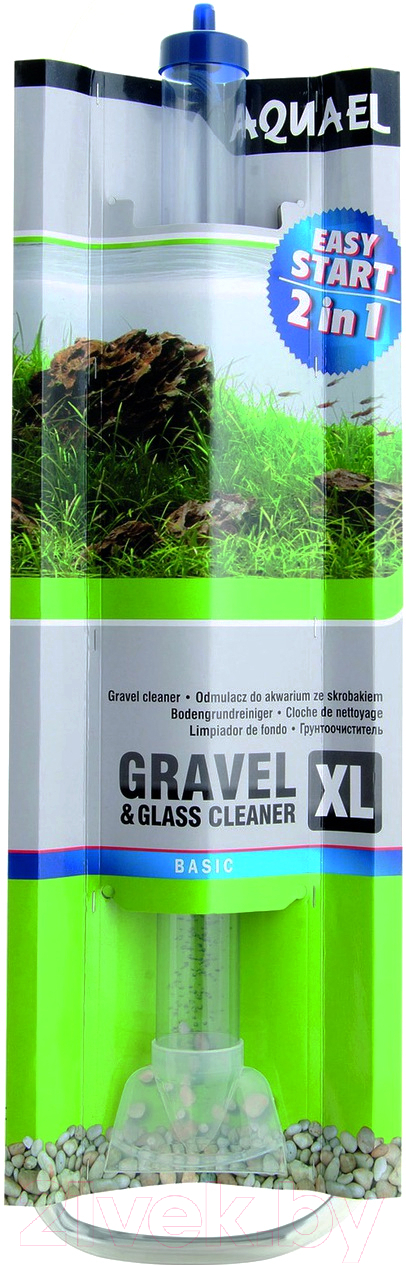 Очиститель грунта (сифон) Aquael Gravel & Glass Cleaner / 222874 (XL)