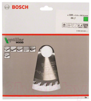 Пильный диск Bosch 2.608.640.609