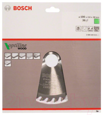 Пильный диск Bosch 2.608.640.616