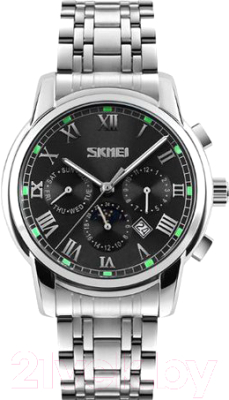 Часы наручные мужские Skmei 9121-1 (черный)