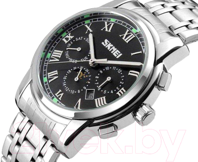 Часы наручные мужские Skmei 9121-1 (черный)