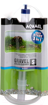 Очиститель грунта (сифон) Aquael Gravel & Glass Cleaner / 222876 (S)