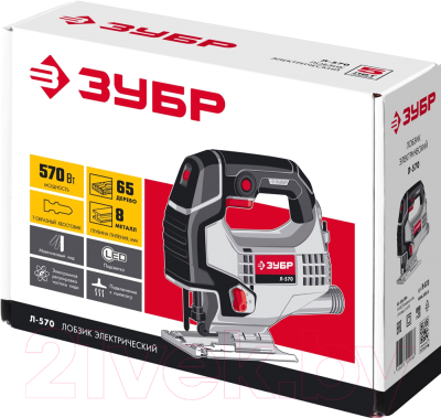 Изображение товара Электролобзик Зубр Л-570