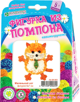 

Набор для плетения Клеvер, Фигурка из бисера Маленький кот / АА 09-203