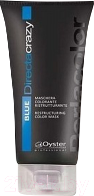 Тонирующая маска для волос Oyster Cosmetics Directa Crazy Restructuring Color Mask (150мл, синий)